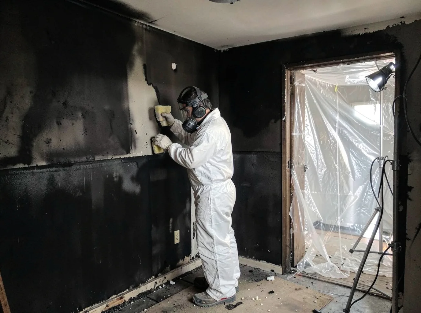 Fire Damage Restoration company in Old Washington, OH